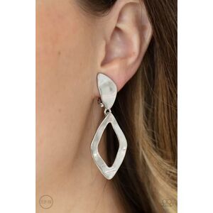 Industrial Gallery Silver Clip-On Earrings (190)
